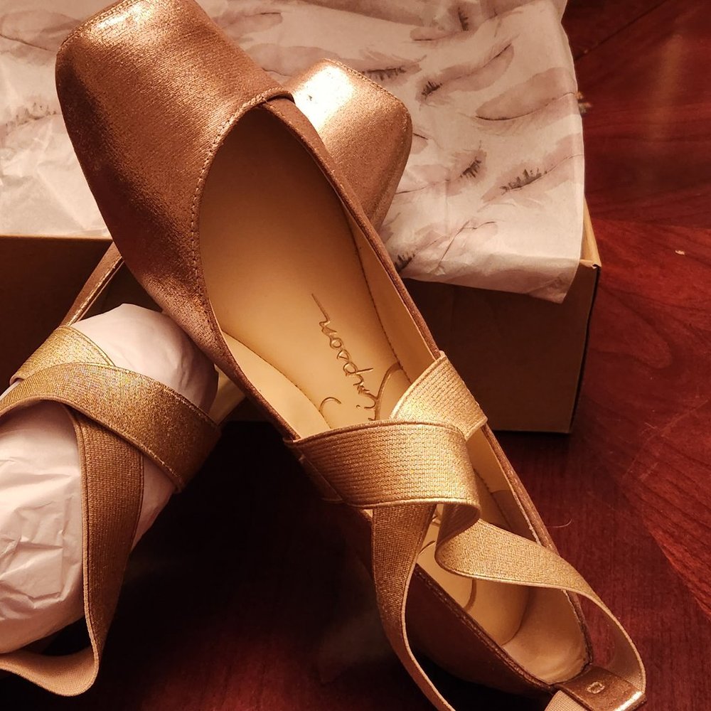 Jessica Simpson Ballerina Flats Gold